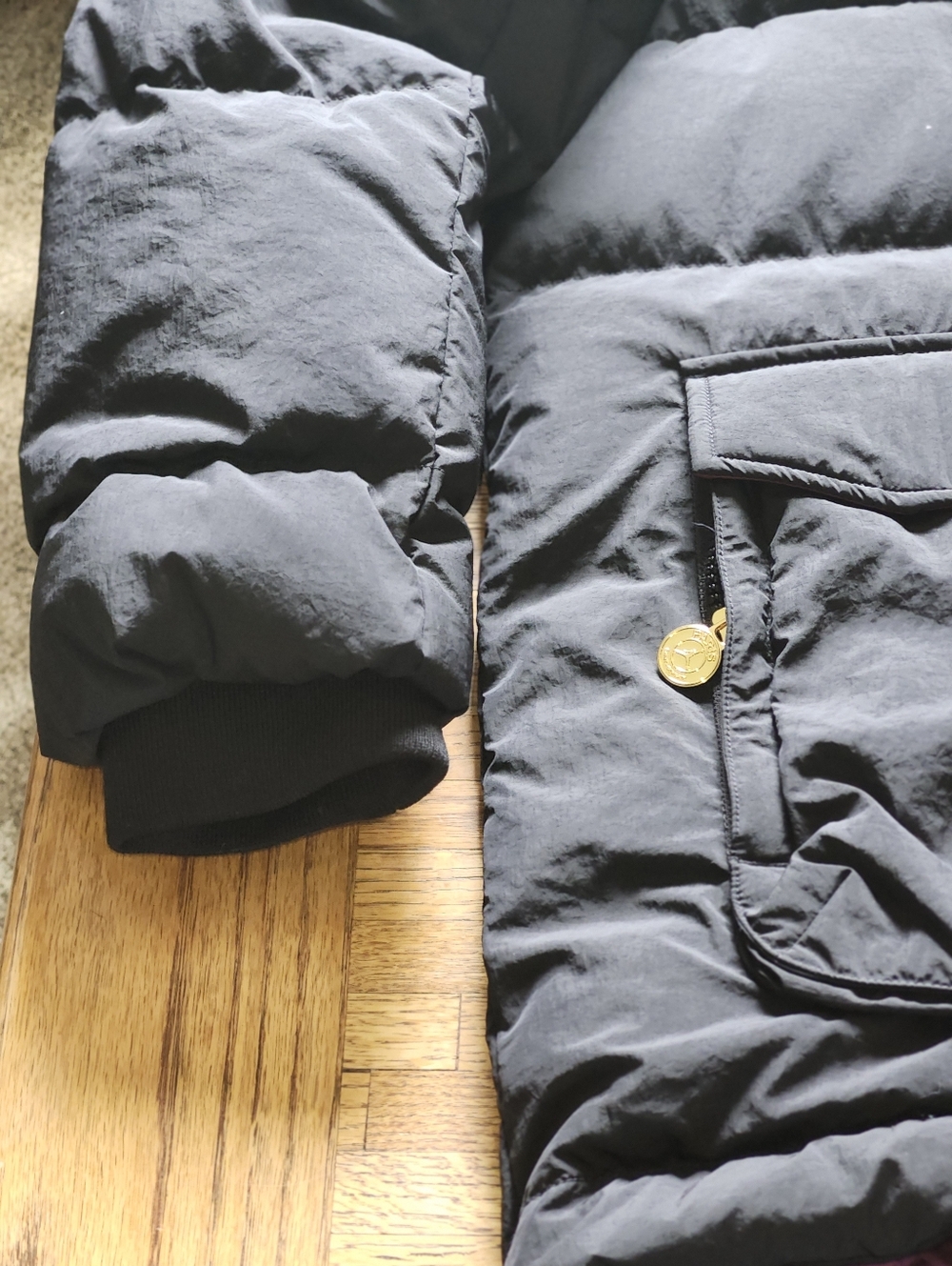 Air Jordan X Paris Saint Germain Down Parka Jacket - Picture 5 of 7